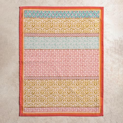 Maison d' Hermine Kitchen Towels Set of 3, 100% Cotton | Reusable, 27.50" x 20" - color: 005 - Provence