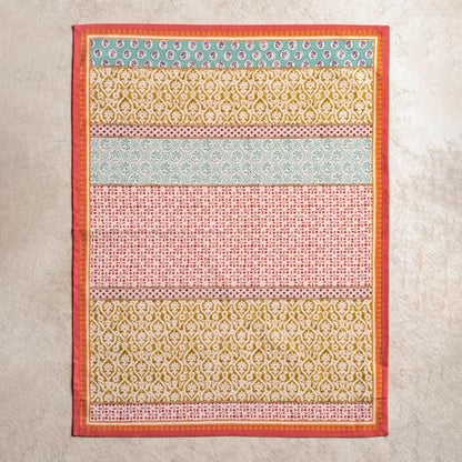Maison d' Hermine Kitchen Towels Set of 3, 100% Cotton | Reusable, 27.50" x 20" - color: 005 - Provence