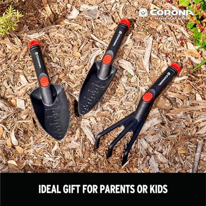 Corona Tools 3-Piece Garden Hand Tools Set - color: Black Plastic