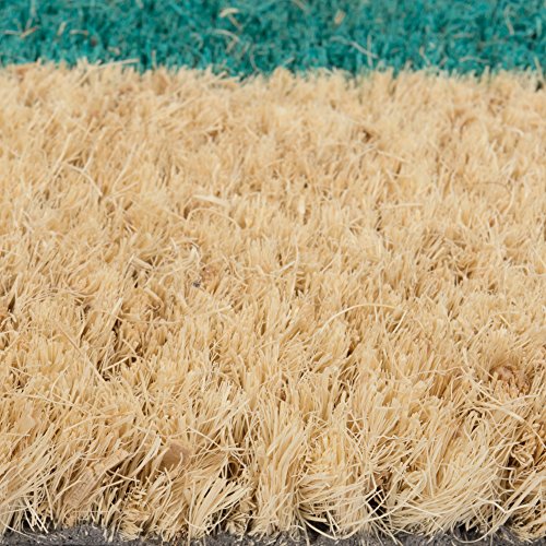 DII Natural Coir Doormat Outdoor Welcome Mat, 17x29, Palm Tree - color: Palm Tree