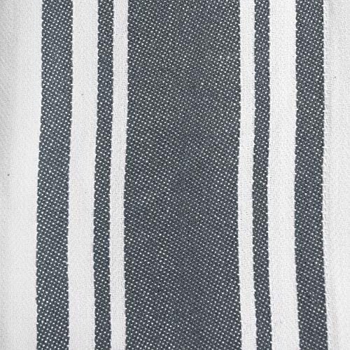 DII Assorted Woven, Kitchen Dishtowel Set, 18x28, Gray, 5 Piece - color: Gray