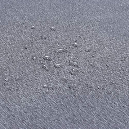 NLMUVW Square Vinyl Tablecloth 100% Waterproof Oil Proof Spill Proof PVC Table Cloth Wipe Clean Table Cover for Kitchen Dining Picnic, Dark Grey, 48 x 48 inch - color: Dark Grey, size: 48" x 48" (Square)