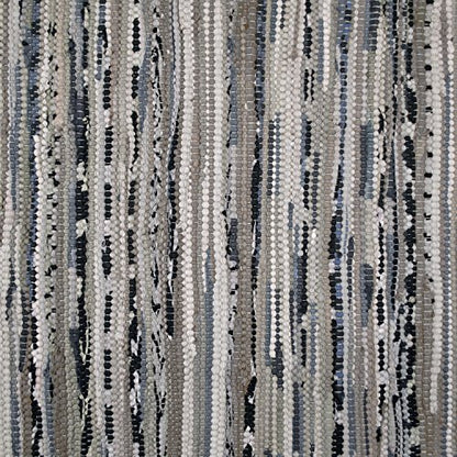 DII Chindi Home Collection Handwoven Multicolor Area Rag Rug, 2 3" x 6', Gray - color: Grey, size: 2'3" x 6' (Rectangular)