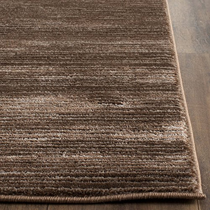 SAFAVIEH Vision Collection Accent Rug - 2'2" x 4', Brown, Modern Ombre Design, Non-Shedding & Easy to Clean, Ideal for Entryway, Foyer, Bedroom (VSN606E) - color: Brown, size: 2'2" x 4' (Rectangular)