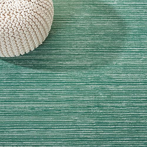 SAFAVIEH Vision Collection Runner Rug - 2'2" x 6', Light Green, Modern Ombre Design, Non-Shedding & Easy to Clean, Ideal for Entryway, Foyer, Bedroom (VSN606X) - color: Light Green, size: 2'2" x 6' (Runner)
