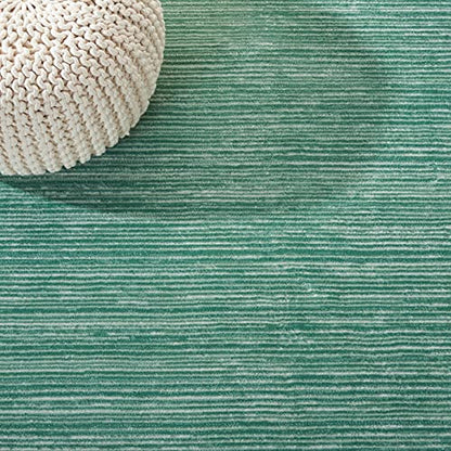 SAFAVIEH Vision Collection Runner Rug - 2'2" x 6', Light Green, Modern Ombre Design, Non-Shedding & Easy to Clean, Ideal for Entryway, Foyer, Bedroom (VSN606X) - color: Light Green, size: 2'2" x 6' (Runner)