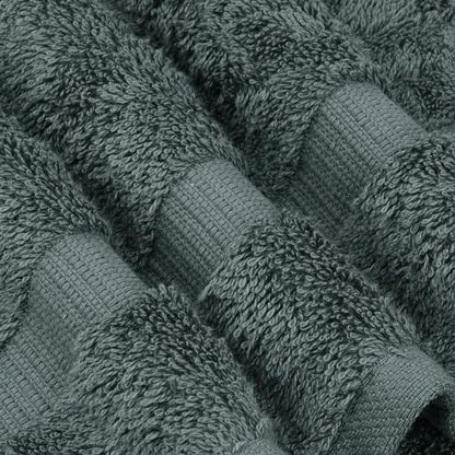 Chakir Turkish Linens | Hotel & Spa Quality 100% Cotton Premium Turkish Towels | Soft & Absorbent (6-Piece Hand Towels) - color: Dark Gray