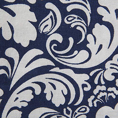 DII Cotton Dish Towel Set Damask Print, 18x28, Nautical Blue, 2 Count - color: Nautical Blue, size: Dishtowel, 18x28"