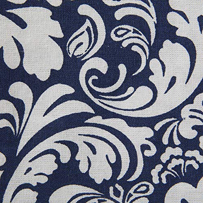 DII Cotton Dish Towel Set Damask Print, 18x28, Nautical Blue, 2 Count - color: Nautical Blue, size: Dishtowel, 18x28"