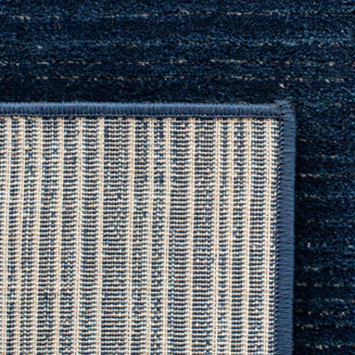 SAFAVIEH Vision Collection Accent Rug - 2'2" x 4', Navy, Modern Ombre Design, Non-Shedding & Easy to Clean, Ideal for Entryway, Foyer, Bedroom (VSN606N) - color: Navy, size: 2'2" x 4' (Rectangular)