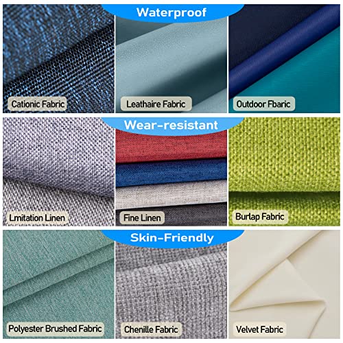 Millsilo Custom Size Bench Cushion for Indoor Outdoor Furniture, Non-Slip Window Seat Cushions, Piano Dining Cushion for Bench, Long Storage Bench Cushion, Washable Cover, 70D High Density Sponge
