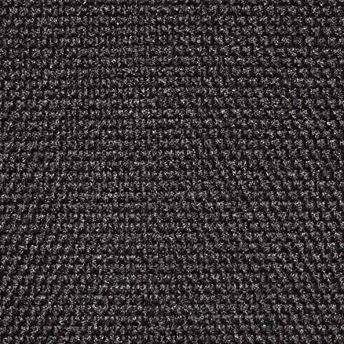 Klear Vu Omega Non-Slip Chair Cushions, Assembled in USA, U-Shaped Skid-Proof Seat Pads for Dining Room, Kitchen, Office, 15"x16" 6 Pack Solid Midnight Black 6 Count - color: Solid Midnight Black, size: 6 Pack