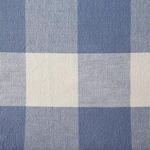 DII Buffalo Check Collection, Classic Farmhouse Cloth Napkin Set, 20x20, Stonewash Blue, 6 Piece - color: Stonewash Blue, size: 20" x 20" (Set of 6)