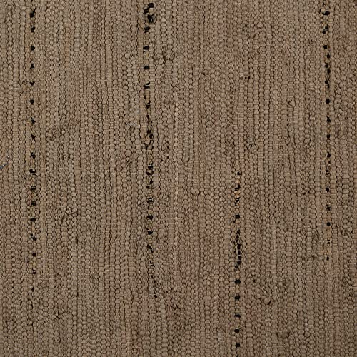 DII Chindi Home Collection Handwoven Multicolor Area Rag Rug, 4x6', Stone - color: Stone, size: 4' x 6' (Rectangular)