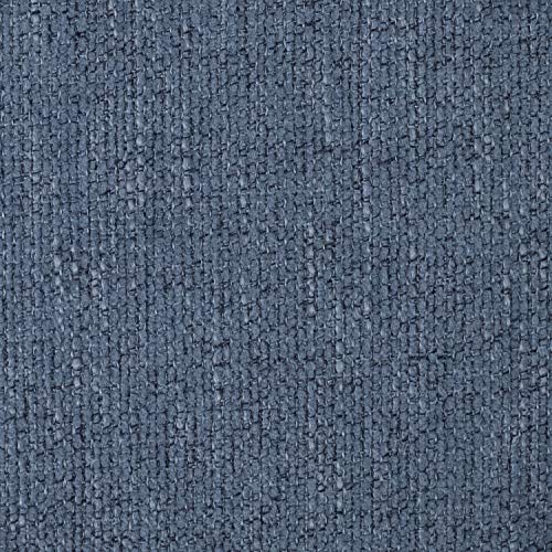 Sweet Home Collection Chair Cushion Memory Foam Pads Honeycomb Pattern Slip Non Skid Rubber Back Rounded Square 16" x 16" Seat Cover, 4 Pack, Alexis Denim - color: Alexis Denim, size: 4 Pack