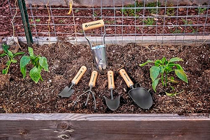 Corona Tools 3-Piece Wood Handle Garden Tool Set - color: Wood