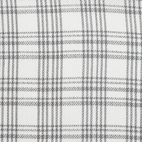 DII Basic Kitchen Large Cotton Dishtowel Set of 5, 18x28, Gray - color: Gray