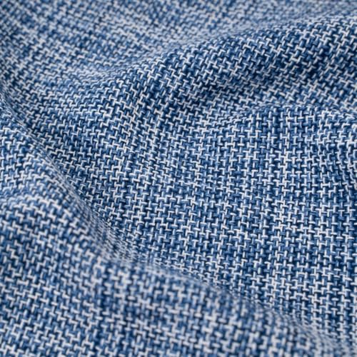 100% Cotton Table Runner - 72x13 Inch, Chambery Textured Table Runner, Durable & Elegant for Dining Table, Wedding, Restaurant, Oeko-TEX Certified - Blue - color: Blue