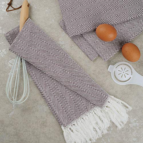 100% Cotton Hand Face Head Guest Gym Towel Set Washcloth Kitchen Tea Towel Dish Cloth Set of 4 (Purple) - color: Purple