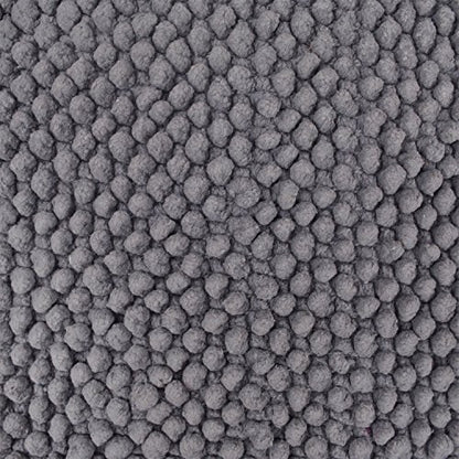 DII Popcorn Bath Rug, 17x24, Yellow - color: Yellow
