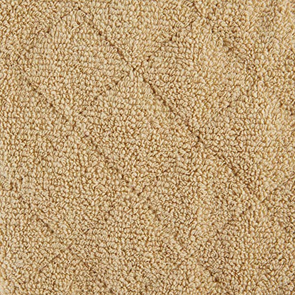 DII Basic Terry Collection 100% Cotton Quilted, Oven Mitt, Pebble, 2 Piece - color: Pebble, size: Oven Mitt