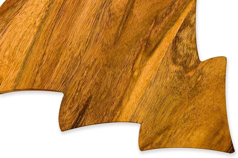 Sophia Art 100% Acacia Wooden Chopping Board, Butcher Block for Vegetables, Cafe and Restaurant, Serving Board,Charcuterie Board Cutting Board, Brown (Tree with Grooves, 11"L x 9.75"W) - color: Tree with Grooves, 11"L x 9.75"W
