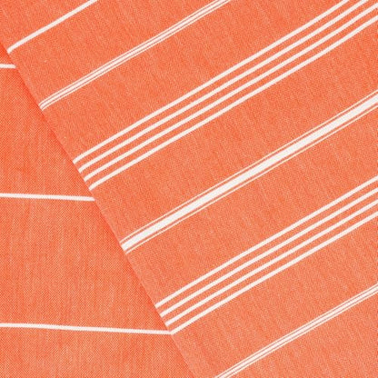 Bersuse Towels Anatolia XL Beach Blanket Throw Blanket Turkish Towel 100% Cotton Extra-Large Quick-Dry Lightweight Premium Peshtemal Towel - 61x82 Inches, Dark Orange - color: Dark Orange