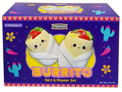 Streamline Imagined Salt and Pepper Set - Burrito - style: Burrito