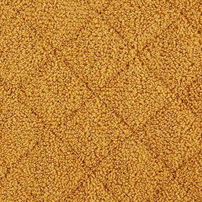 DII Basic Terry Collection 100% Cotton Quilted, Oven Mitt, Honey Gold, 2 Piece - color: Honey Gold, size: Oven Mitt
