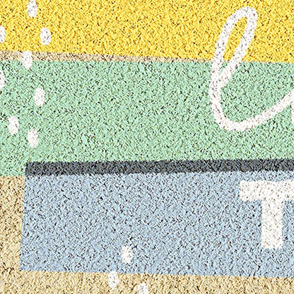DII Natural Coir Doormat Outdoor Welcome Mat, 17x29, Enjoy The Little Things - color: Enjoy the Little Things