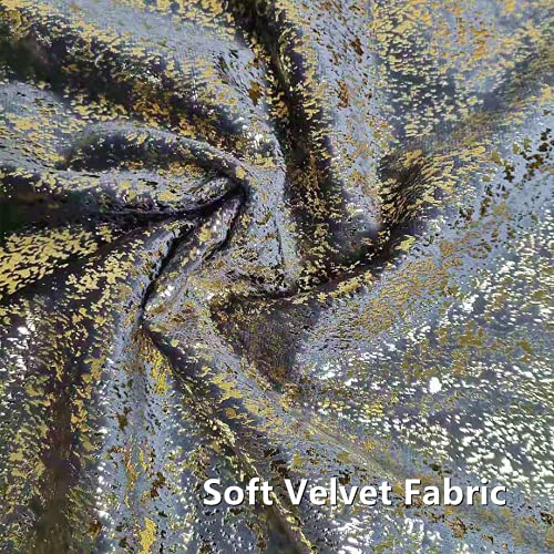 Deeprove Throw Pillow Cover Both Sides Sparkle Gold Foil Print, Soft Velvet Hidden Zipper Closure Accent Pillow Cushion Case for Bedroom, Living Room, Sofa, Square 20 x 20 Inches 1 Pack, Silver Grey - color: Silver Grey, size: 20" x 20" (Pack of 1)