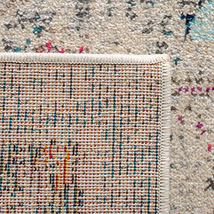 SAFAVIEH Madison Collection Area Rug - 2'2" x 4', Grey & Gold, Boho Chic Distressed Medallion Design, Non-Shedding & Easy to Clean, Ideal for Living Room, Bedroom, Dining Space (MAD473F) - color: Grey/Gold, size: 2'2" x 4' (Rectangular)