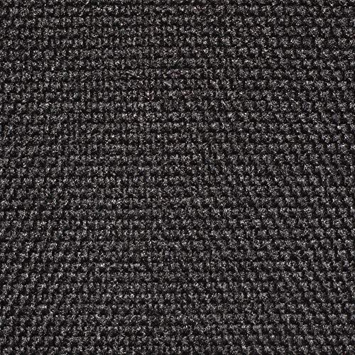 Klear Vu Omega Non-Slip Chair Cushions, Assembled in USA, U-Shaped Skid-Proof Seat Pads for Dining Room, Kitchen, Office, 15"x16", Solid Midnight Black, 4 Pack - color: Solid Midnight Black, size: 4 Pack