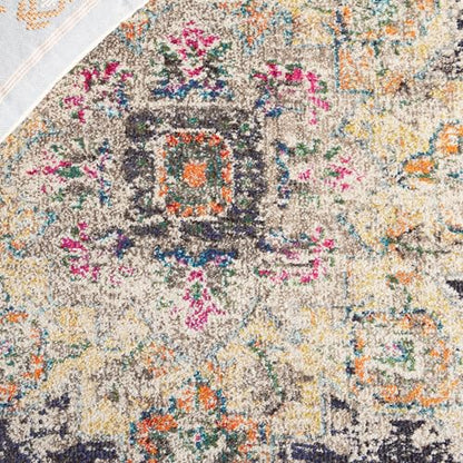 SAFAVIEH Madison Collection Area Rug - 2'2" x 4', Black & Gold, Boho Chic Distressed Medallion Design, Non-Shedding & Easy to Clean, Ideal for Living Room, Bedroom, Dining Space (MAD473Z) - color: Black/Gold, size: 2'2" x 4' (Rectangular)