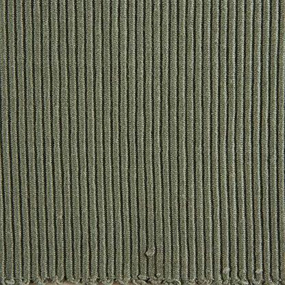 DII Basic Everyday Ribbed Tabletop 100% Cotton, Placemat Set, 13x19, Artichoke, 6 Piece - color: Artichoke, size: 13x19"
