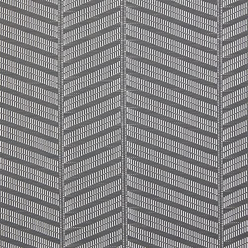 DII Farmhouse Stripe Woven Tabletop Collection Placemat Set, 13x17.25, Gray, 6 Piece - color: Gray