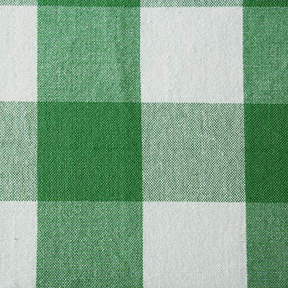DII Buffalo Check Collection, Classic Farmhouse Cloth Napkin Set, 20x20, Green & White, 6 Piece - color: Green & White, size: 20" x 20" (Set of 6)