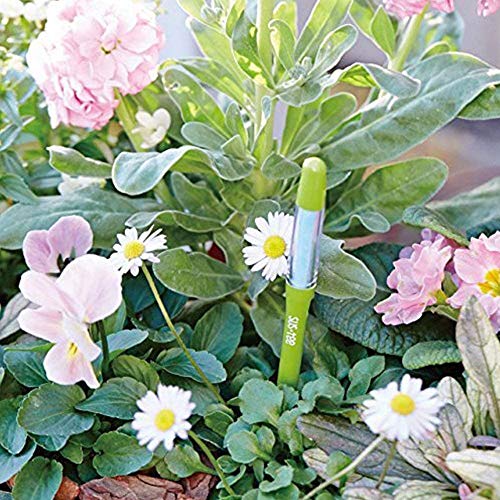 IPPINKA Sustee Aquameter, Bundle of 12, House Plant Soil Moisture Meter, Best for Indoor Potted Plants - Small Green Refillable