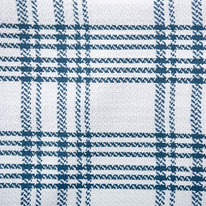 DII Assorted Woven, Kitchen Dishtowel Set, 18x28, Stone Blue, 5 Piece - color: Stone Blue