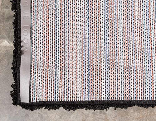 Unique Loom Solid Shag Collection Area Rug (2' x 3' 1" Rectangle, Jet Black) - color: Jet Black, size: 2' x 3'1" (Rectangular)