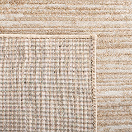 SAFAVIEH Vision Collection Runner Rug - 2'2" x 6', Cream, Modern Ombre Design, Non-Shedding & Easy to Clean, Ideal for Entryway, Foyer, Bedroom (VSN606F) - color: Creme, size: 2'2" x 6' (Runner)