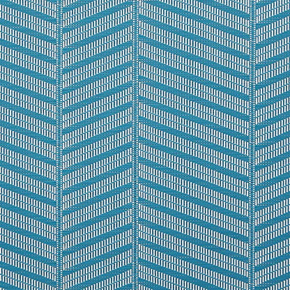 DII Farmhouse Stripe Woven Tabletop Collection Placemat Set, 13x17.25, Storm Blue, 6 Piece - color: Storm Blue