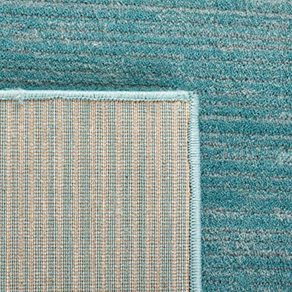 SAFAVIEH Vision Collection Accent Rug - 2'2" x 4', Aqua, Modern Ombre Design, Non-Shedding & Easy to Clean, Ideal for Entryway, Foyer, Bedroom (VSN606B) - color: Aqua, size: 2'2" x 4' (Rectangular)