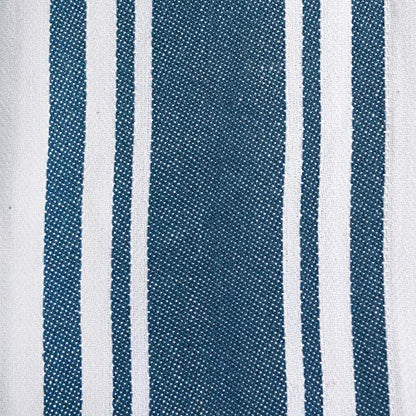 DII Assorted Woven, Kitchen Dishtowel Set, 18x28, Stone Blue, 5 Piece - color: Stone Blue