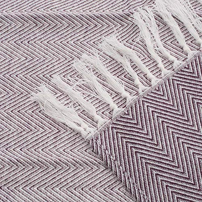 100% Cotton Hand Face Head Guest Gym Towel Set Washcloth Kitchen Tea Towel Dish Cloth Set of 4 (Purple) - color: Purple