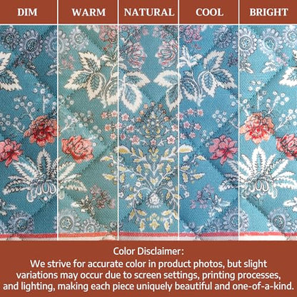 Maison d' Hermine Pot Holders 100% Cotton Potholders (8" x 8", Pack of 1) | Heat Resistant Hot Pads with Loop BBQ Cooking Baking Farmhouse Kitchen Handling Hot Pans Spring Summer - Marquise - color: 001 - Marquise, size: 8" x 8" (Pot Holder Pack of 1)