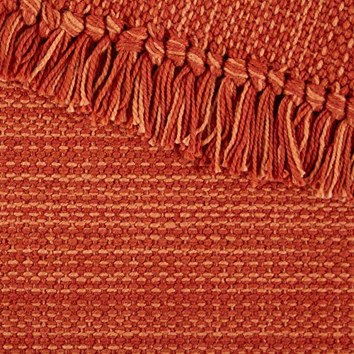 DII Variegated Tabletop Collection, Placemat Set 13x19, Spice, 6 Piece - color: Spice, size: 19" x 13" (Set of 6)