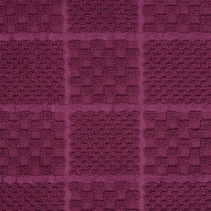 KitchenAid Quilted Cotton Terry Cloth Oven Mitt, Pot Holder, Kitchen Towel 4-Pack Set, Heat Resistant, Silicone Grip, Gift Set, Beet, 16"x26", 7"x13" & 7"x10" - color: Beet