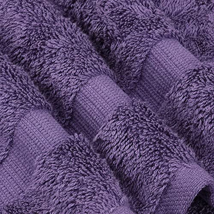 Chakir Turkish Linens | Hotel & Spa Quality 100% Cotton Premium Turkish Towels | Soft & Absorbent (6-Piece Hand Towels, Plum) - color: Plum