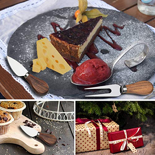 14 Piece Cheese Knife Set, Stainless Steel Cheese Knives | Charcuterie Boards Accessories, Butter Spreader Knife, Charcuterie Utensils with Wine Accessories & Premium Gift Box